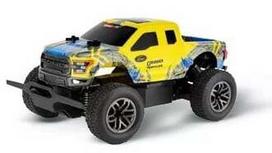 Carrera RC automobilis Ford F-150 Raptor 370182020, 1:18, Mėlyna/Geltona (Blue/Yellow)