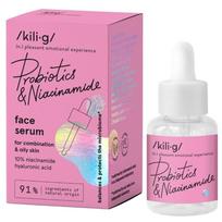 KILIG Niacinamide & Probiotics veido serumas, 30 ml
