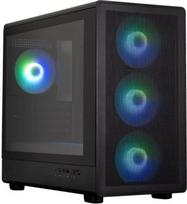 ZALMAN M5 Juodas (Black) mATX Mini Tower 4xFans ARGB