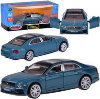 Jokomisiada Metalinis automobilio modelis BENTLEY FLYING SPUR HYBRID 1:38, mėlyna (Blue)