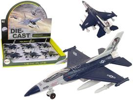 LEAN TOYS žaislinis lėktuvas, mėlynas (Blue), 1:72