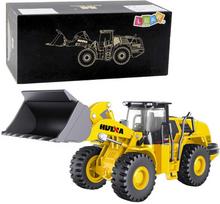 huini - HUINA Metalinis ratinis krautuvas Geltonas (Yellow) 1:50 - 1 nuotrauka