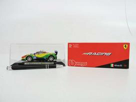 BBURAGO 1:43 lenktyninis automodelis Ferrari 458 Italia GT3 2015, žalia (Green), 18-36305