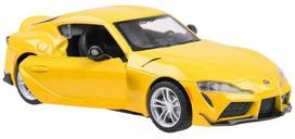MSZ Toyota GR Supra 1:31 metalinis automobilis, geltonas (Yellow)