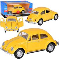 Jokomisiada Kolekcinis automobilis Volkswagen Classical Beetle 1967 1:36 metalinis, geltonas (Yellow)