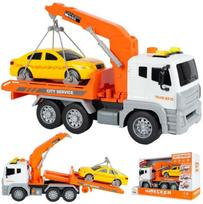 MALPLAY Žaislinis sunkvežimis su automobiliu, Pagalba kelyje, 1:14