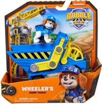 SPIN MASTER PAW PATROL Rubble & Crew Wheeler's Dump Truck, 6066528, mėlyna/geltona