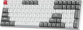 Royal Kludge RK100 Balta-Pilka (White-Grey) Raudona (Red) Switches