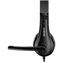 3.5mm mic - Canyon HSC-1 Basic Black (Juodos) - 4 nuotrauka