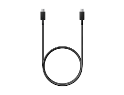 type 2 type 1 - USB - Type-C, 5A, 1m, juodas - 1 nuotrauka