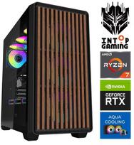 INTOP AQUA Ryzen 7 7800X3D, 32GB DDR5, 1TB SSD M.2 NVMe, NVIDIA GeForce RTX 5070 Ti 16GB, Juodas (Black)
