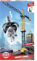 nuotolinis krano valdymas - Dickie Toys Mighty Crane 110 cm su nuotolinio valdymo pultu Geltonas (Yellow) - 1 nuotrauka