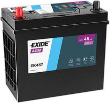 EXIDE EK457 45Ah 380A (EN) AGM 12V