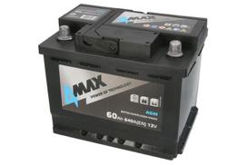 4MAX START&STOP AGM 12V 60Ah 640A