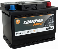 Champion Power AGM 60Ah 680A 12V