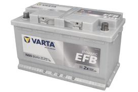 Varta EFB580500080 12V 80Ah 800A Start-Stop