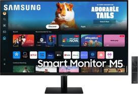60hz monitorius 1920 1080 - Samsung Smart M5 LS27DM500EUXEN 27", FHD, 60Hz, Juodas (Black) - 1 nuotrauka