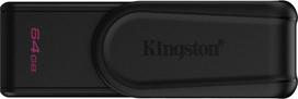 usb drives 64gb - Kingston  64GB Portable USB 3.2 Gen 1 DataTraveler Exodia S (Black/Black) | DTXS/64GB - 2 nuotrauka