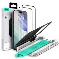 apple iphone - ESR UltraFit Tempered Glass 2-pack for iPhone 17 Pro - transparent - 1 nuotrauka