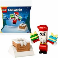 kaminai ir - LEGO Creator Kalėdų kamino linksmybės su Kalėdų Seneliu 30692 - 1 nuotrauka