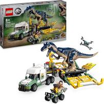 lego jurassic world - LEGO Jurassic World Dinozaurų misijos: alozauro transportavimo sunkvežimis 76966 - 2 nuotrauka