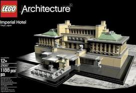 lego architecture - LEGO Architecture Imperial Hotel 21017 - 3 nuotrauka