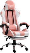 zaidimu kede pink - Vinsetto Žaidimų Kėdė Rožinė/Balta (Pink/White) - 1 nuotrauka