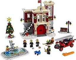 village lego - LEGO Creator Expert Winter Village Fire Station 10263 - 2 nuotrauka