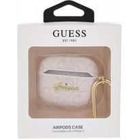 airpods senukai - Guess "GUA34GSMP 4G Script Case Airpods 3" Pink - 1 nuotrauka