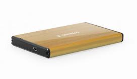 hdd 2 5 korpusas - HDD/SSD korpusas Gembird EE2-U3S-3-LG, 2.5" - 3 nuotrauka