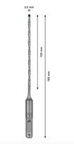 Grąžtas betonui Bosch Expert SDS Plus-7X; 3,5x100x165 mm