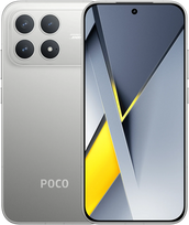 telefonas poco x pro - POCO F8 Pro 12/256GB Titanium Silver (Sidabrinis) - 1 nuotrauka