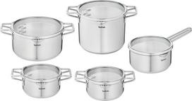 Tefal Nordica H852SA55, nerūdijančio plieno puodų rinkinys, 10 vnt.