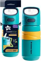 gertuve su siaudeliu - TOMMEE TIPPEE gertuvė su silikoniniu šiaudeliu Super Star Sportee, 540 ml, 18m+ (Mėlyna) - 1 nuotrauka