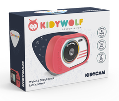 KIDYWOLF KIDYCAM Vaikiškas skaitmeninis fotoaparatas Rožinis (Pink)