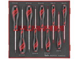 Atsuktuvų komplektas Teng Tools TED909TXN; EVA; 9 vnt.