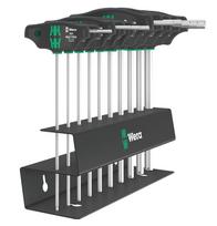 Atsuktuvų komplektas Wera 454/10 HF Set Imperial 2; 10 vnt.