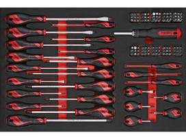 Sukimo antgalių komplektas Teng Tools TTEMD122N; EVA; 122 vnt.