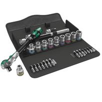 wera zyklop 8100 - Įrankių komplektas Wera Zyklop Speed 8100 SC; 1/2''; 28 vnt. - 1 nuotrauka