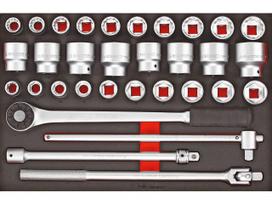 Galvučių komplektas Teng Tools TTESK32; EVA; 32 vnt.