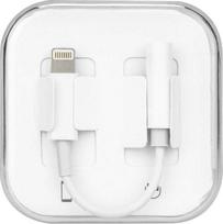 OEM AUX Lightning į 3.5 mm Jack adapteris, Baltas (White)
