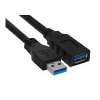 InLine USB 3.2 Gen 1 Kabelis A male / B female 2m Juodas (Black)
