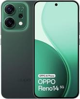 mobilus telefonai 512gb - OPPO Reno 14 5G 12/512GB Luminous Green (Žalias) - 1 nuotrauka