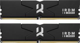 ddr5, 64 gb - GOODRAM IRDM DDR5 64GB (2x32GB) 6000MHz CL30 Juodas (Black) - 1 nuotrauka