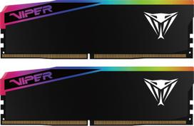 Patriot Viper Elite 5 Ultra RGB, DDR5, 96 GB, 6400 MHz, Juodas (Black)