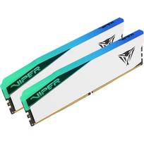 Patriot Viper Elite 5 RGB, DDR5, 96 GB, 6000 MHz, CL42, 2 x 48 GB, Balta (White)