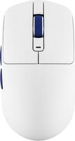 royal kludge m30 - Royal Kludge M30 Belaidė Pelė Juoda/Balta (White/Blue) - 1 nuotrauka