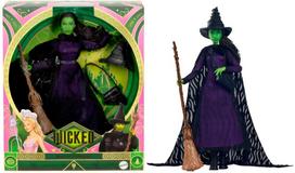 Lėlė su priedais Mattel Wicked Elphaba, 29 cm, Žalia (Green)