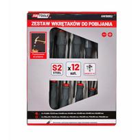 Atsuktuvų rinkinys AWTools AW36952; SLx6; PHx6; 12 vnt.