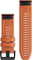 silikoniniai dirzeliai - Garmin watch strap QuickFit 26mm, ember orange silicone | 010-12864-01 - 2 nuotrauka